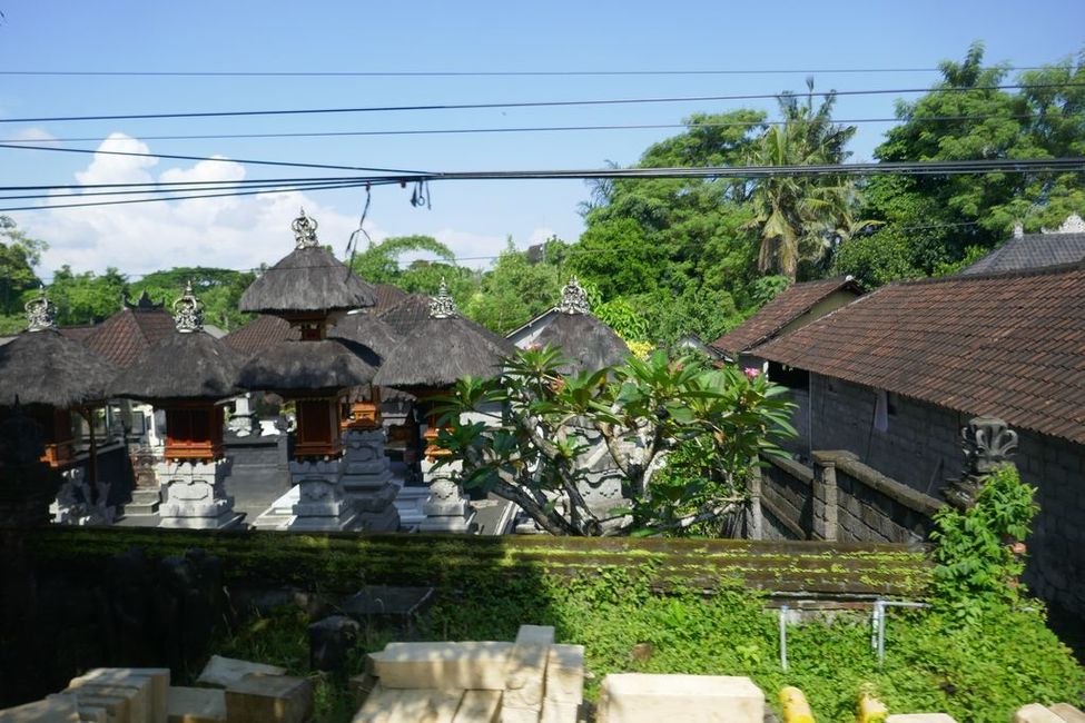 House with temple