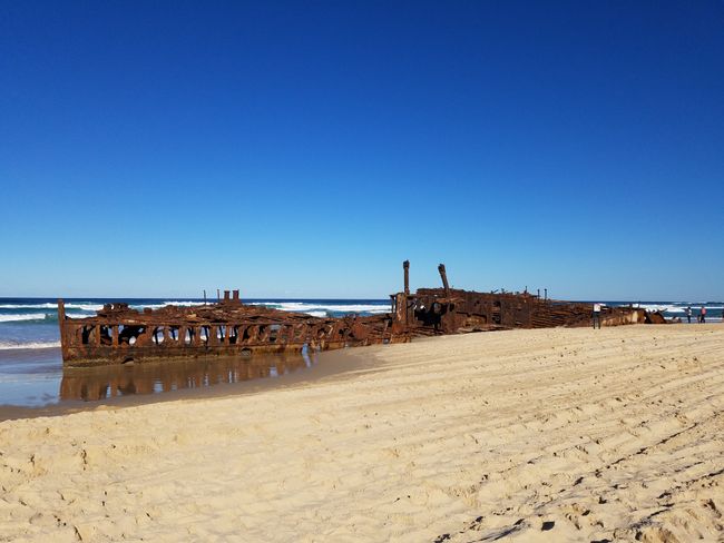 Ship Wreck Maheno - Fraser Island