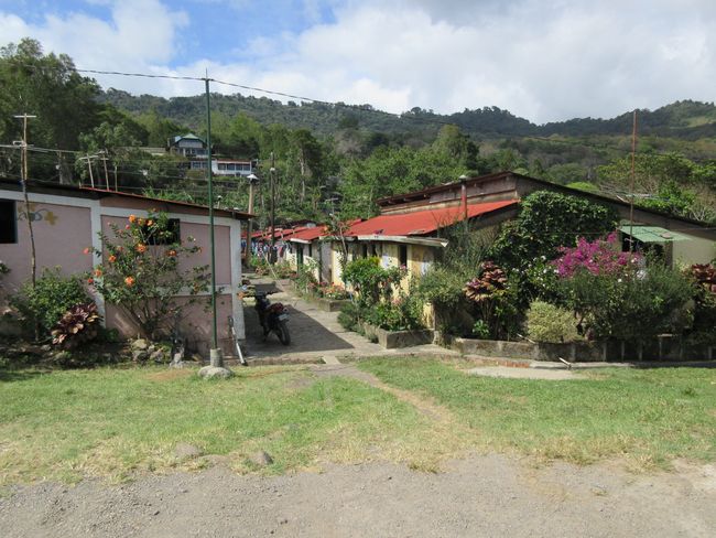 Cottages of the finca employees
