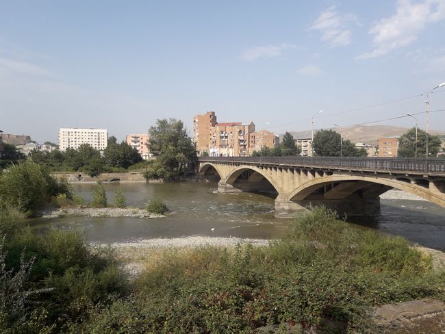 in Gori - bridge over the Kura River