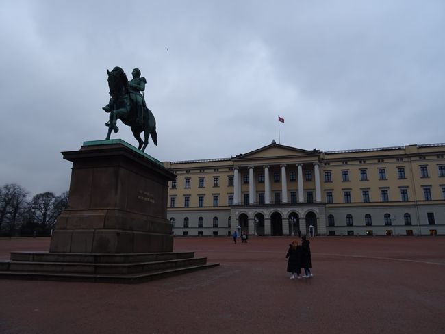 Das Schloss der norwegischen Königsfamilie