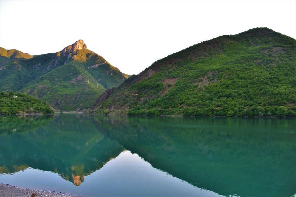 #130 Albanian Alps and Lake Koman