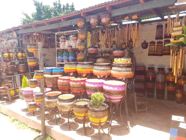 Aregua: Keramikmarkt