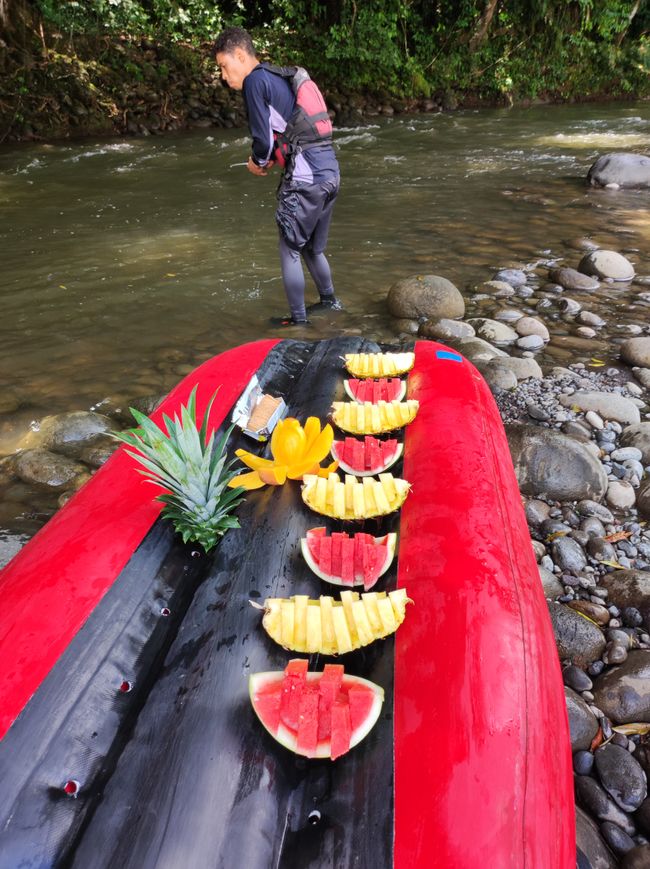 Rafting on the Sarapiqui River (4/26/22)