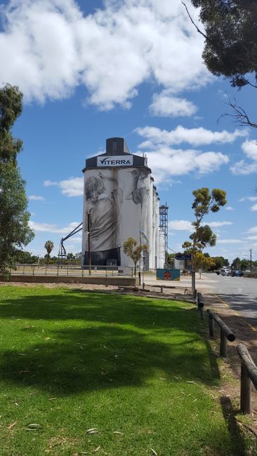 Painted Silos in Coonalpyn