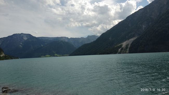 2nd and 3rd day, Achensee campsite