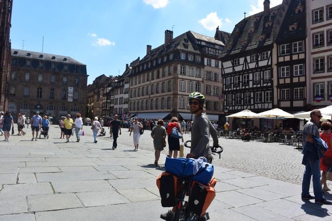 Frankreich: in Strasbourg gefällt's uns richtig gut!