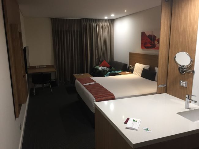 Perth und die Anspannung, ob man wirklich nach Hause darf.