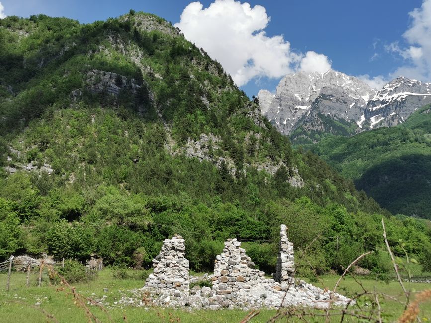 Theth das Herz der albanischen Alpen