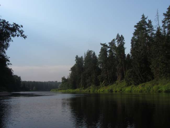 Lettland - in the Gauja National Park