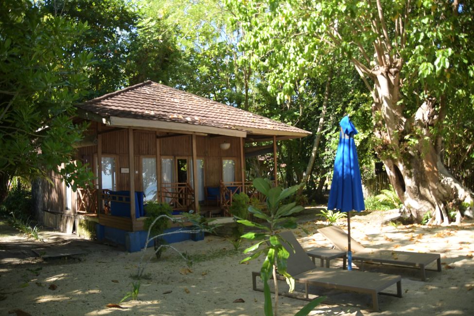 Siladen Island - Our bungalow