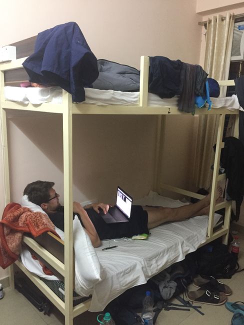 Typical 4-bed hostel room