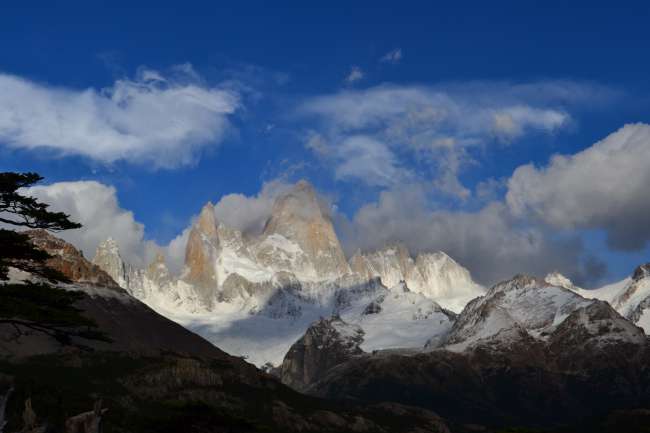 The almost cloudless Fitz Roy