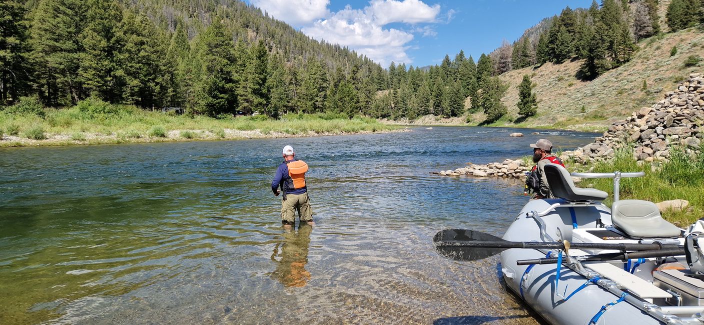 Fly Fishing on the upper Salmon River