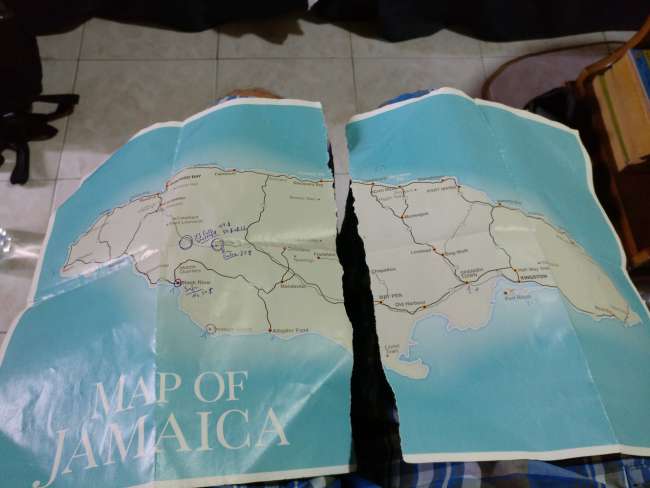 Our Jamaica Map