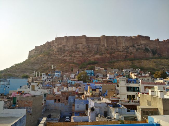 The old city developed around the gorgeous Fort