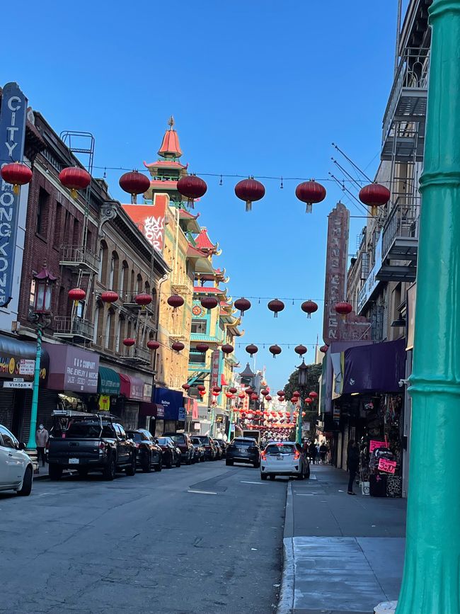 China Town, Little Italy und Telegraph Hill