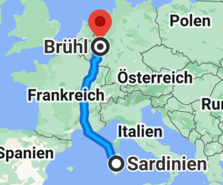 ...knapp 3000 KM ...