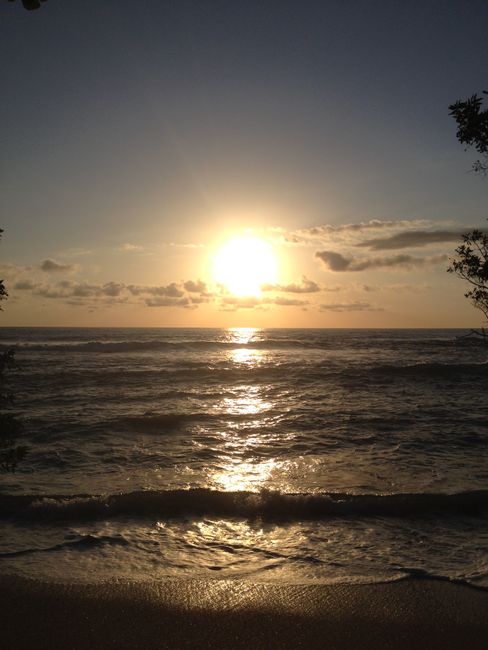 Sonnenuntergang am Pazifik! Immer wieder schön!