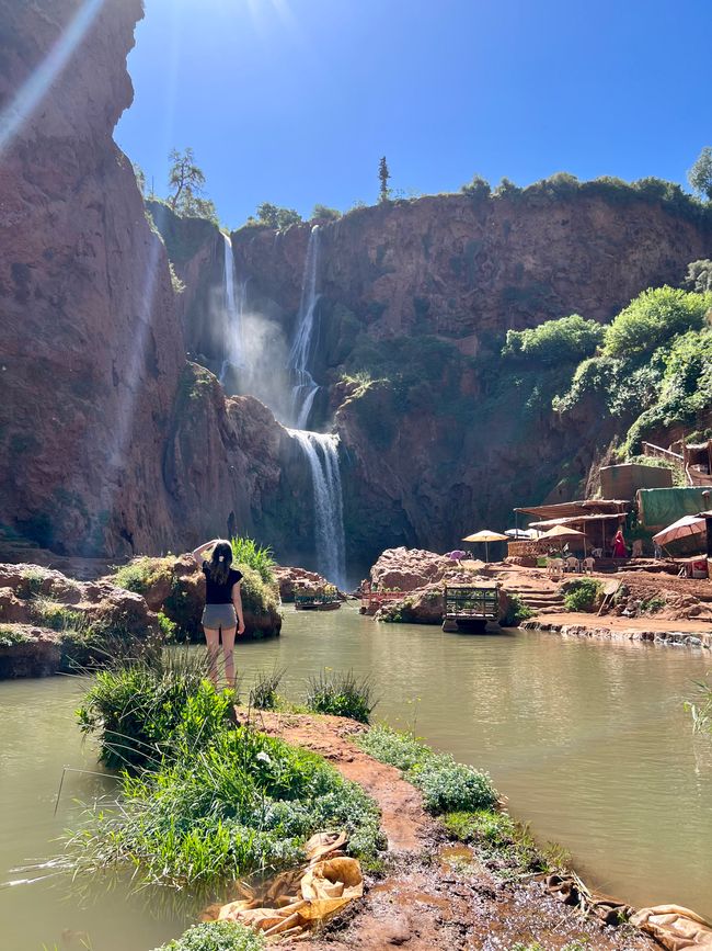 Eindrucksvolle Wasserfälle in Ouzoud 🌊