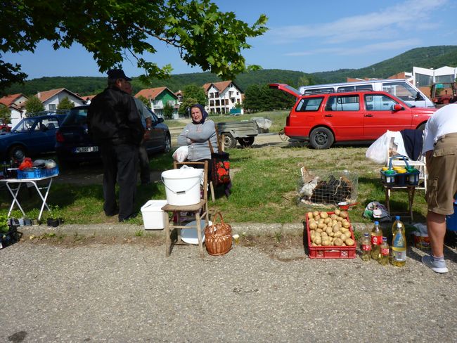 Market in Brza Palanka