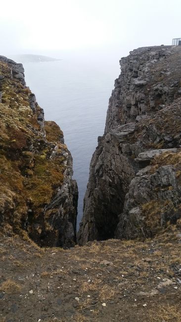 View from the North Cape cliff