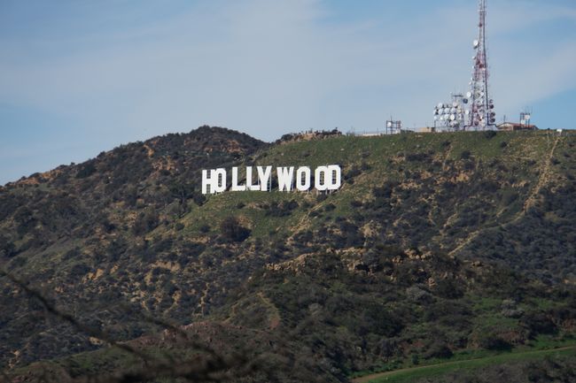 Das berühmte Hollywood-Sign