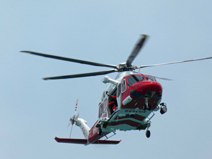 Helikopteres evakuálás az ausztráliai Darwinba, 2023. március 8