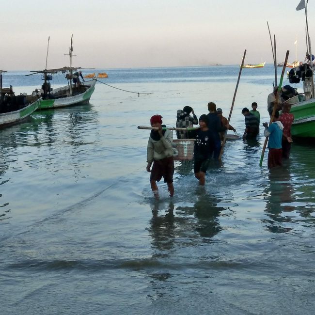 The Fishermen of Ngapali Beach