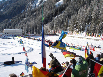Biathlon World Cup in Antholz Valley - Grandstand