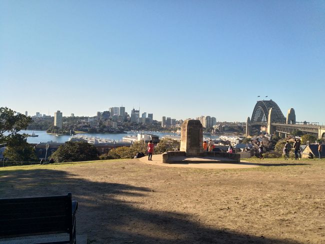 Ausblick vom Observatorium auf den Norden Sydneys