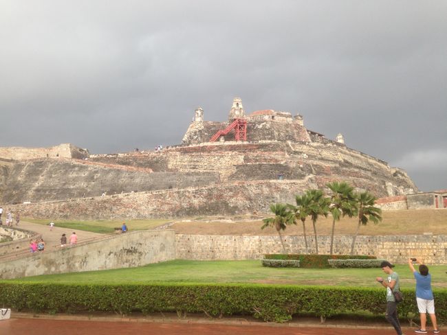 Die Festung von Cartagena darf da nicht fehlen.