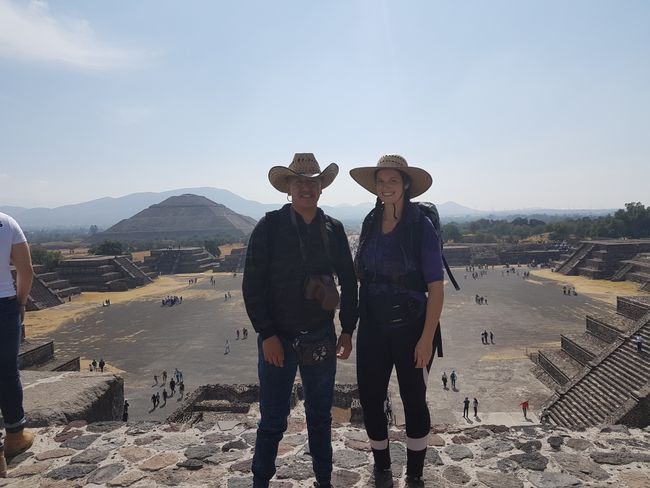 Teotihuacan mit Julio