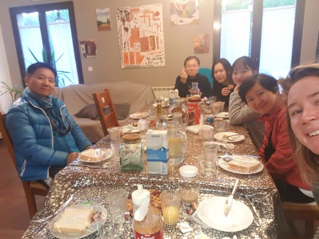 Bild verrutscht... Frühstück mit meinen Koreanischen Freunden 