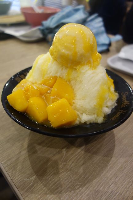 Mango shaved ice