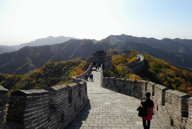 the great wall - 8'851km (21'196km in the past)