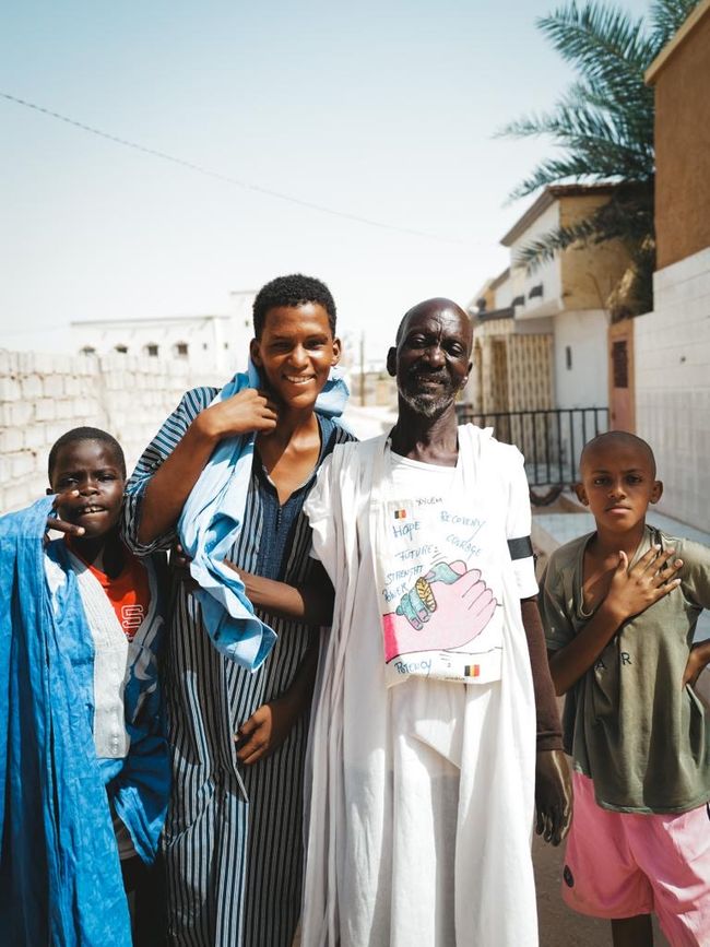 Camp-Day in Mauretanien