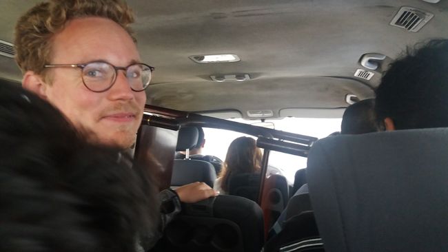 Minibuserfahrung in Lima (oder ist es doch ein Möbeltransport??)