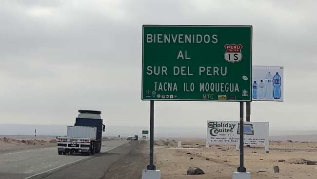 ab 08.06.: Tacna / Peru - 550 m