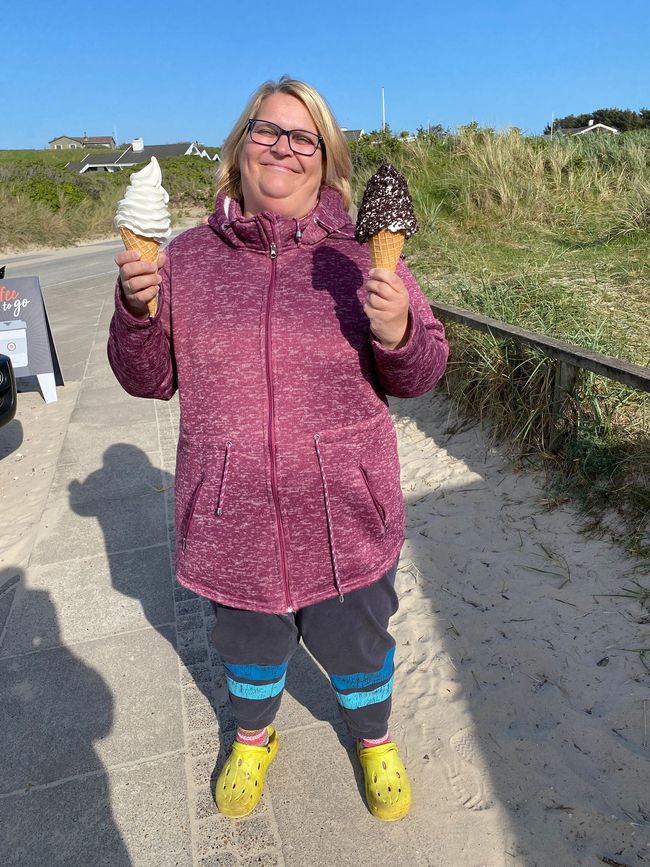 the 1st Danish soft ice cream 😋