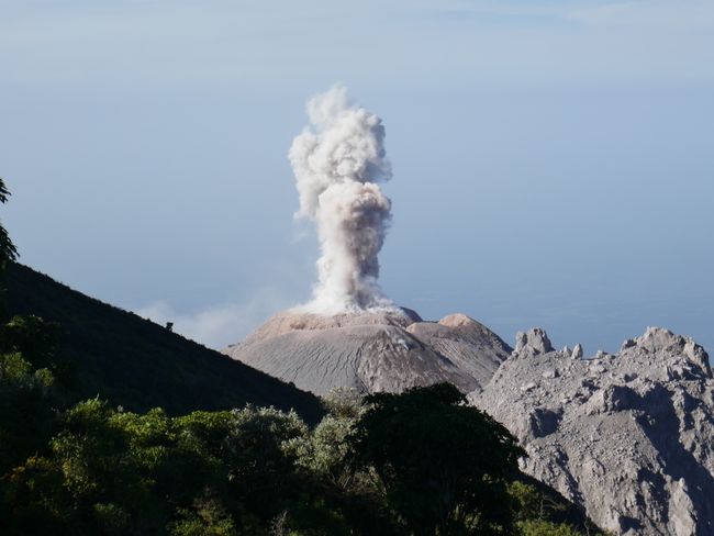 Eruption of Santiaguito