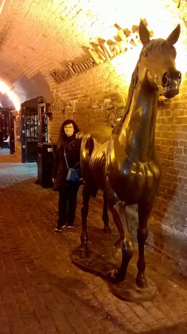the horse stalls in Camden