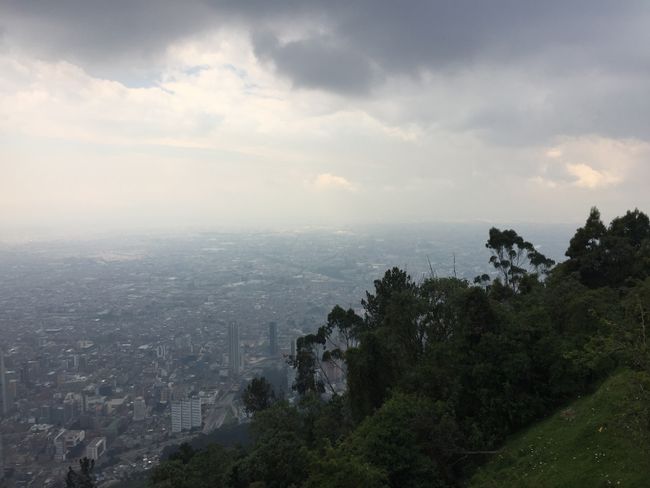 Day 22 - Monserrate, as high as skiing and the dumbest taxi drivers in the world