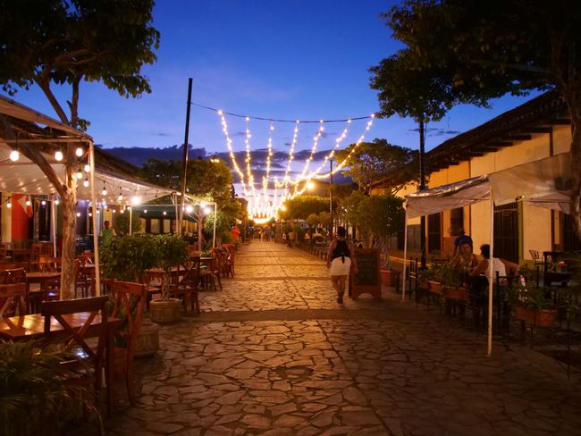 Abendstimmung über Granada