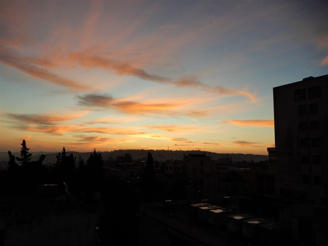 Amanecer desde nuestra escalera