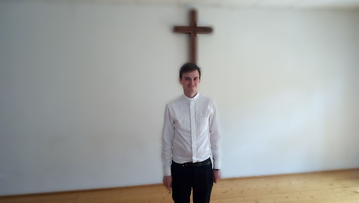 young Protestant pastor