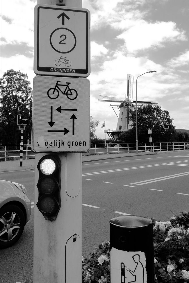 Groningen-Special: Alle Radler*innen haben gleichzeitig grün 😁🙈