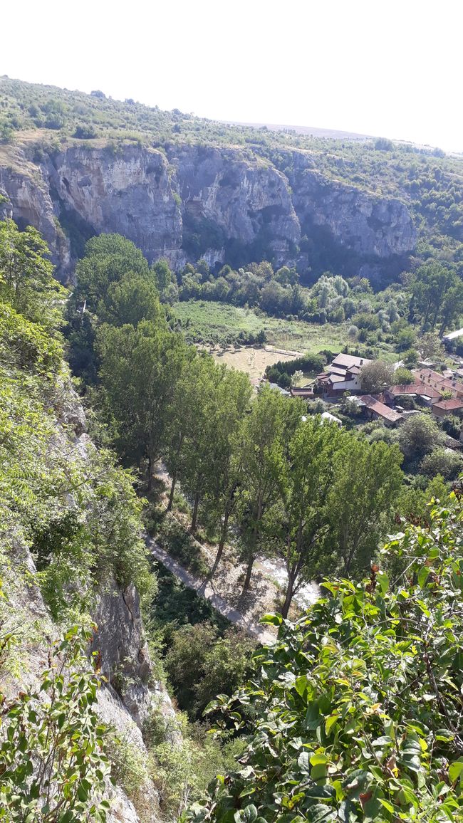 View of the valley with Cherven.