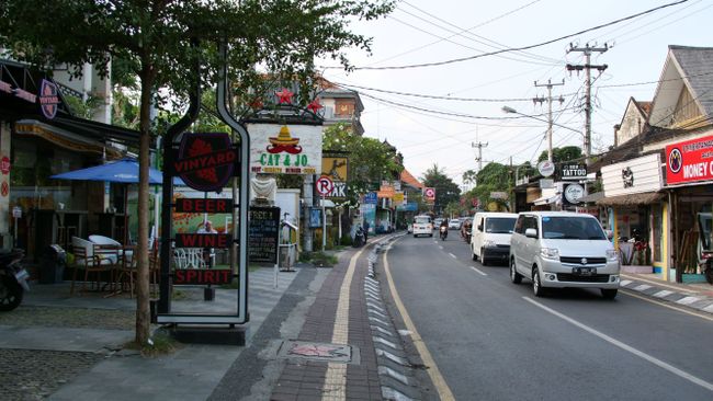 Straßen von Ubud