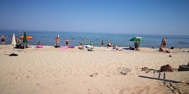 Ukrainian beach